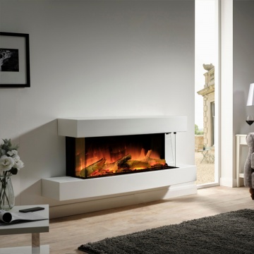 Flamerite Atlas 1000 Wall Mounted Electric Fireplace Suite